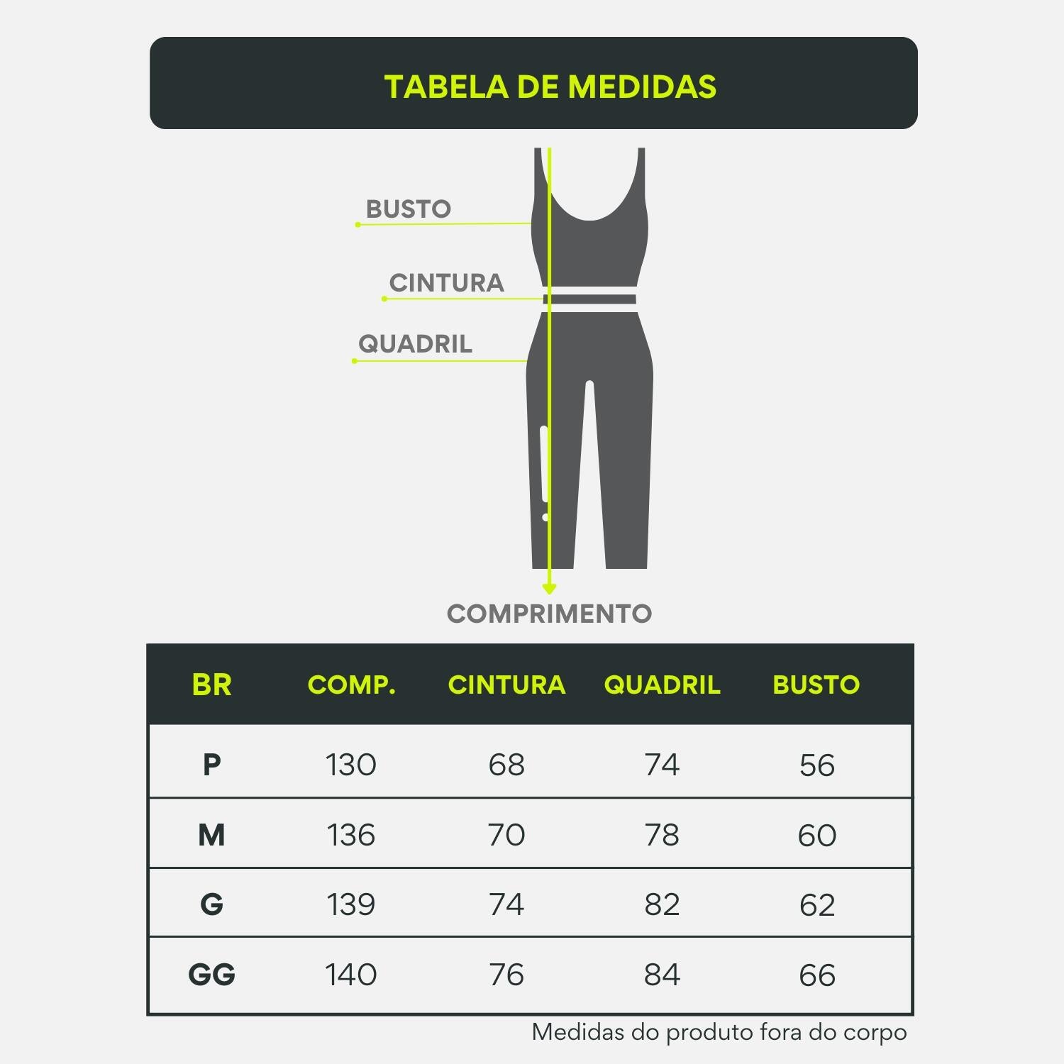 Macacão Longo Canelado Alcinha Feminino Roupa Academia Fitness Esportivo