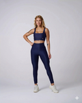 Conjunto Calça Melaine Caneladinho | Poliamida Canelada Premium