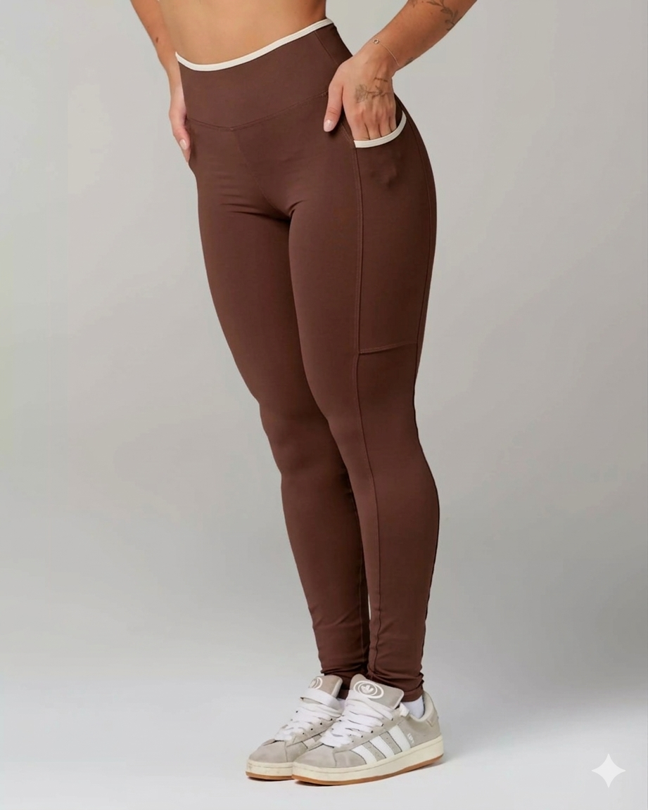 Calça Legging Sooth | Poliamida Premium